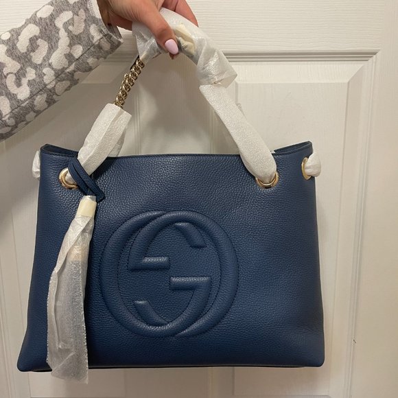 Gucci Soho GG Lather Tote Brand New - Picture 3 of 7